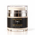 A jar of IKnow Very Necessary SPF 40 moisturizing cream with a black label, silver metallic collar, and clear cap, shown on a white background.