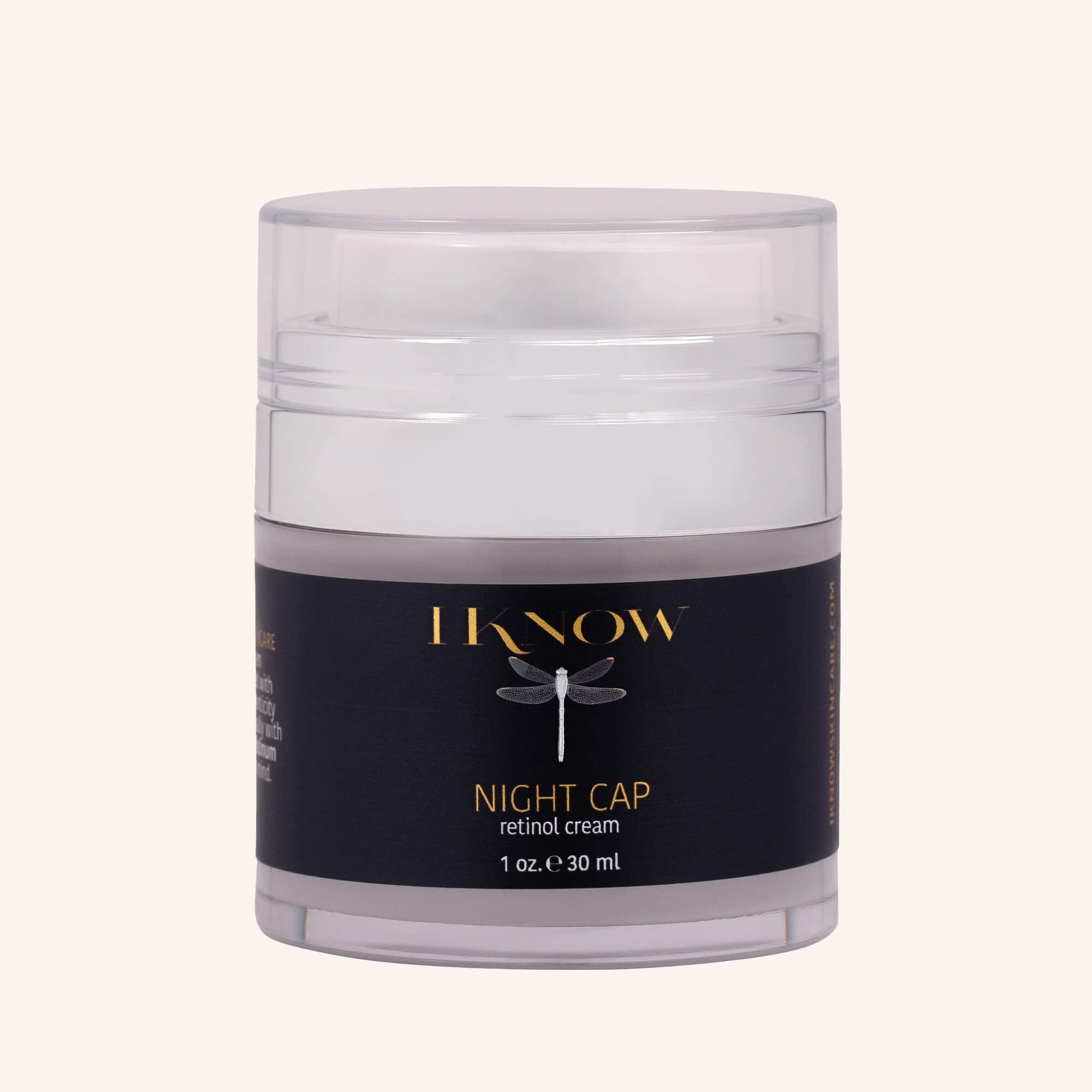 IKNOW Night Cap Retinol Moisturizing Cream softens wrinkles, brightens skin and boosts elasticity
