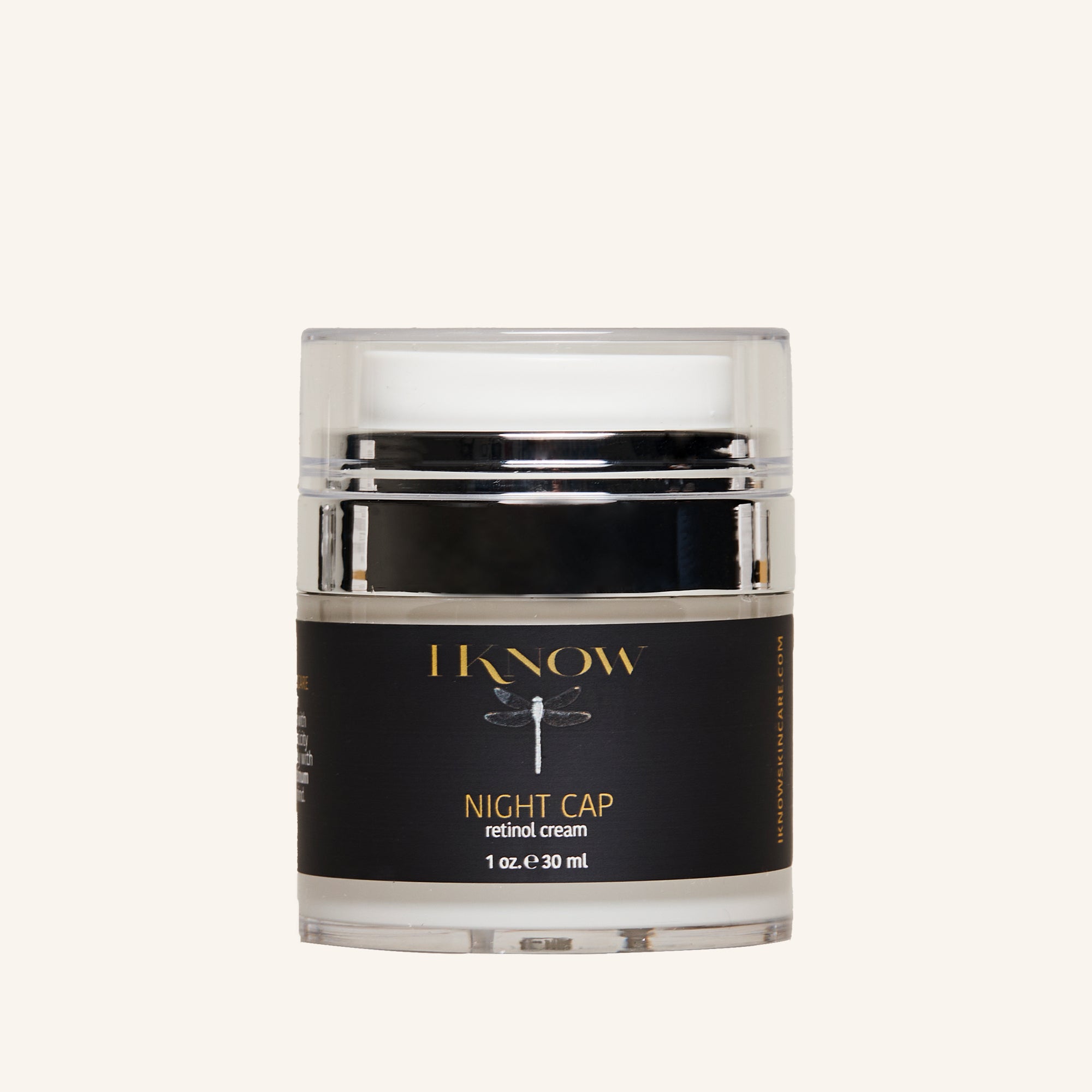 IKNOW Night Cap Retinol Moisturizing Cream softens wrinkles, brightens skin and boosts elasticity